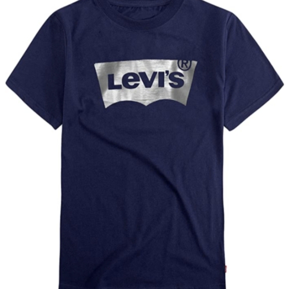 Levi's & Wonder Nation 2PCS Boy's Crewneck Tees Size XL 14/16 Used/New - Picture 2 of 5